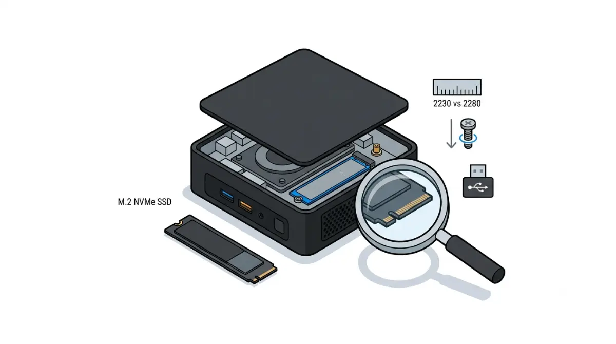Machine SSD troubleshooting overview with a replacement drive and Steam Machine slot