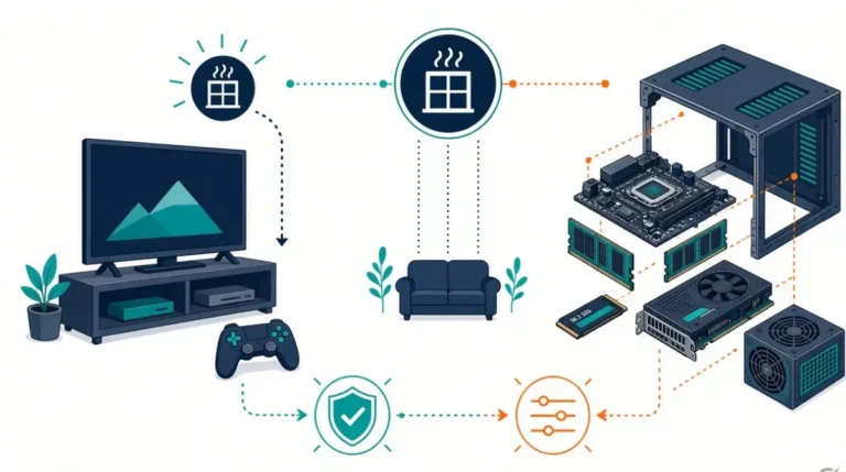 Steam Machine vs DIY SteamOS PC with customizable desktop components Copy alt text